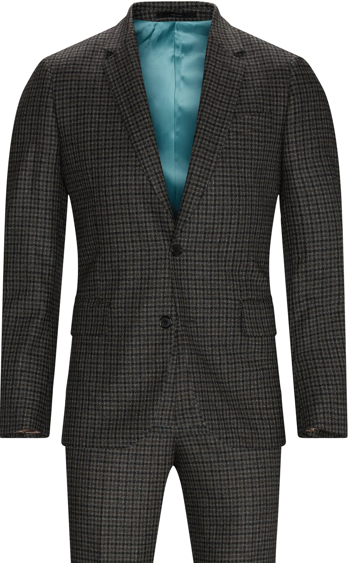 Check Habit - Suits - Regular fit - Grey